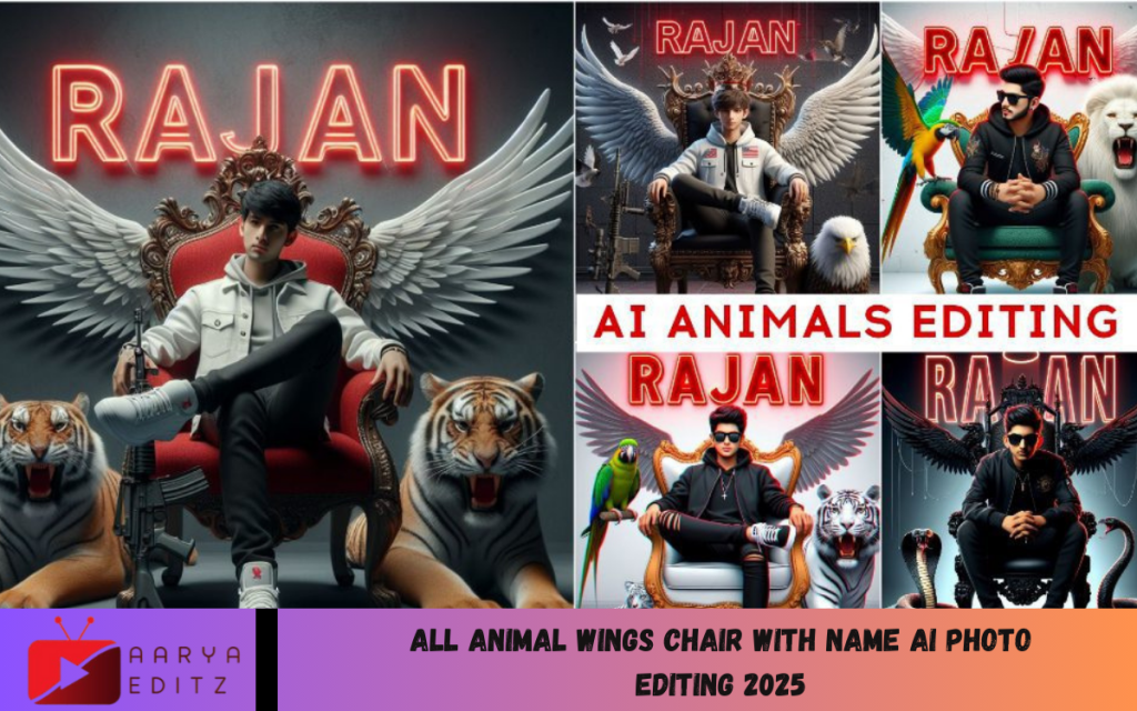 All Animal Wings Chair With Name Ai Photo Editing